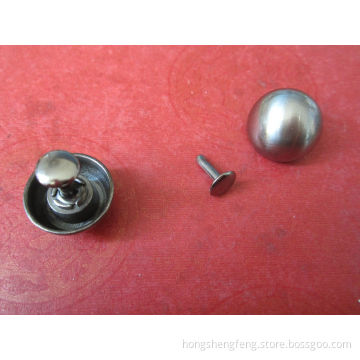 Custom Made Zinc Alloy Round Bag Feet Rivet Studs